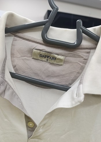 Erkek Beyaz Kısa Kollu Polo Yaka Tişört - Görsel 2