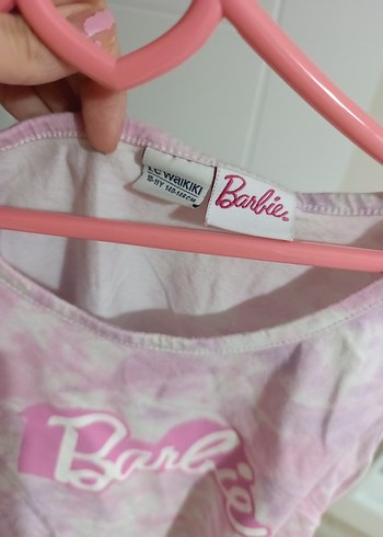 kız çocuk Barbie tişört - Görsel 5