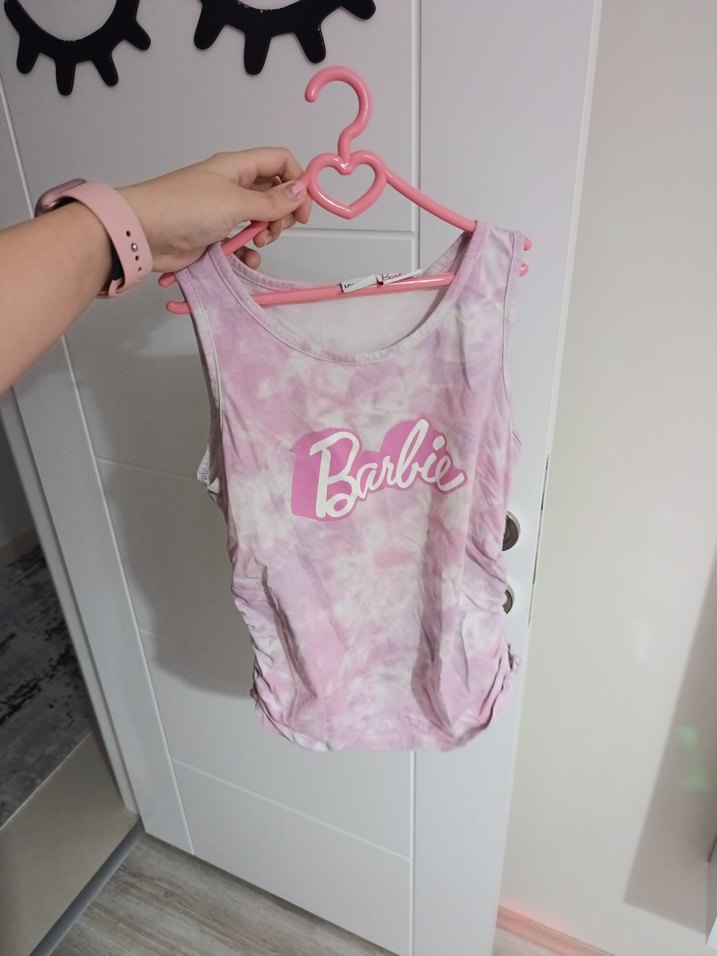 kız çocuk Barbie tişört - Görsel 2