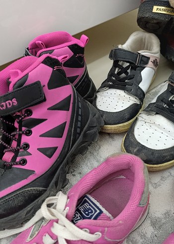 Kız Çocuk Spor Ayakkabı bot sandalet toplu - Görsel 5