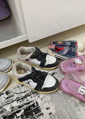 Kız Çocuk Spor Ayakkabı bot sandalet toplu - Görsel 16