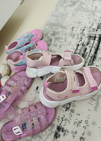 Kız Çocuk Spor Ayakkabı bot sandalet toplu - Görsel 14