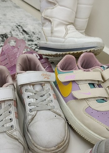 Kız Çocuk Spor Ayakkabı bot sandalet toplu - Görsel 4