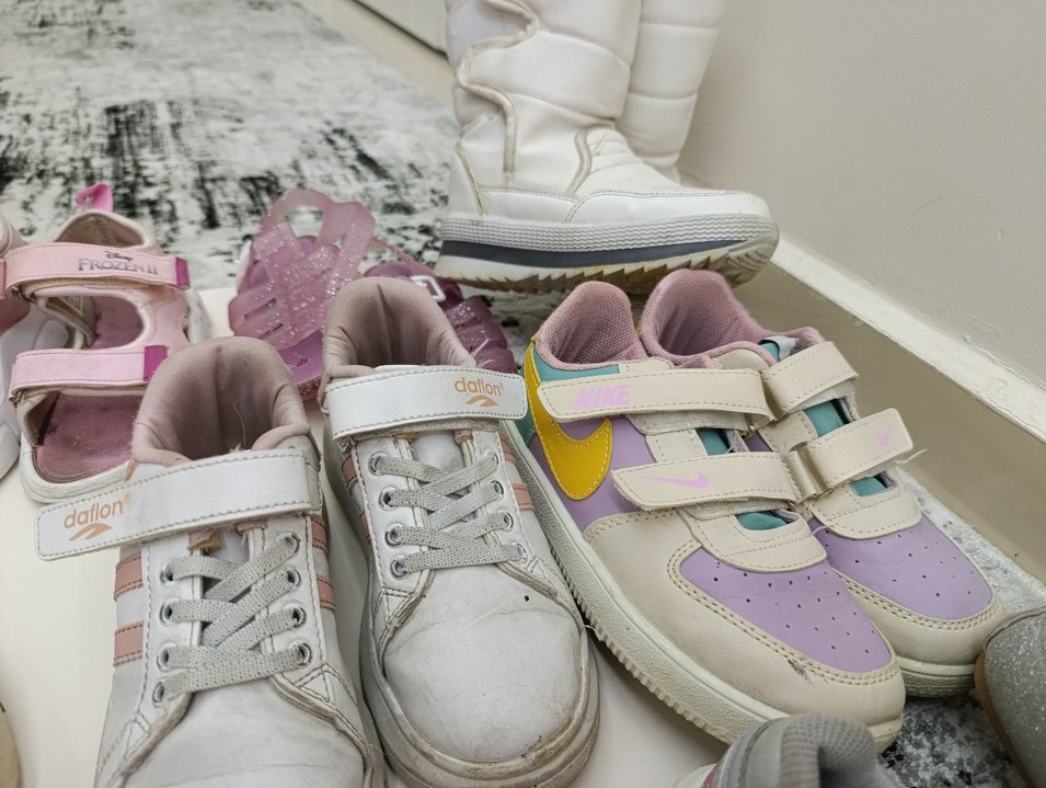 Kız Çocuk Spor Ayakkabı bot sandalet toplu - Görsel 4