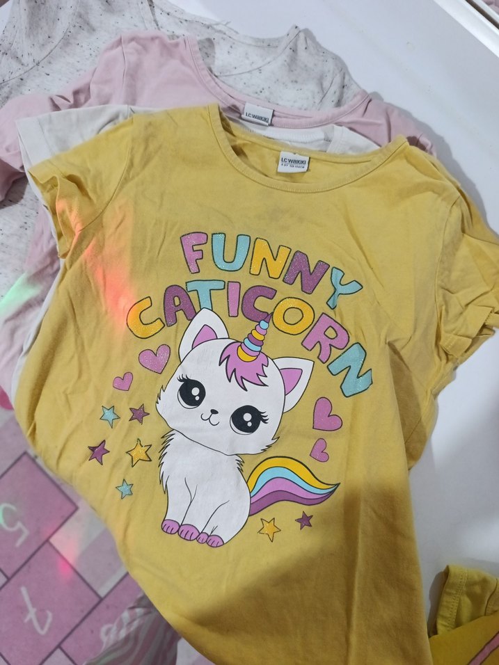 kız çocuk 5 adet toplu - Görsel 3