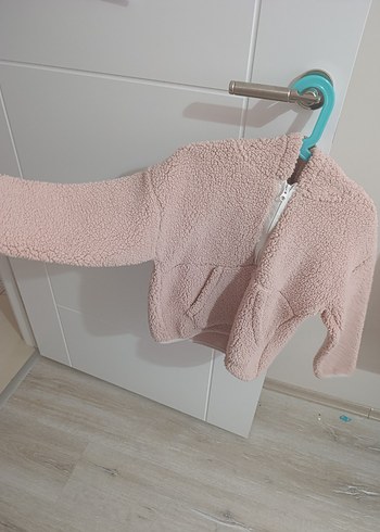 7 Yaş Beden pembe Renk Kız Çocukları İçin Pembe yumoş peluş tavşan tulum