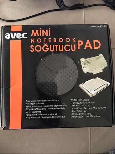 Mini Notebook Soğutucu