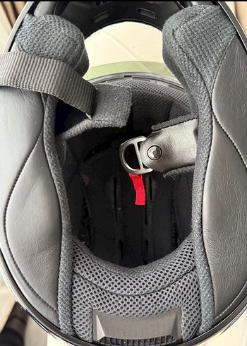 Parlak Siyah Baskılı Biker Kask ( SHOEI ) - Görsel 3