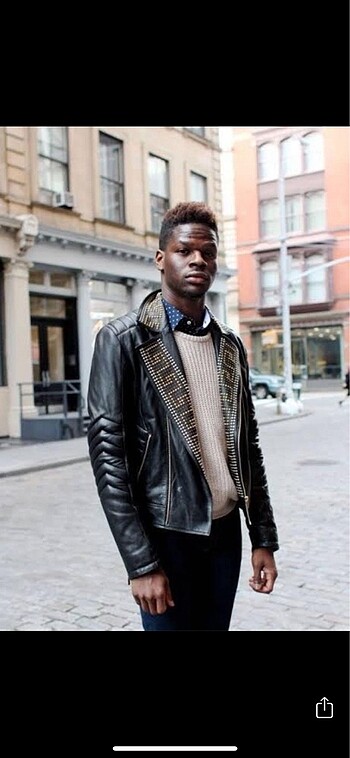 VEESACE & HM deri ceket - Görsel 5