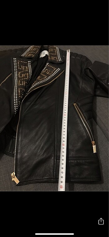 VEESACE & HM deri ceket - Görsel 7