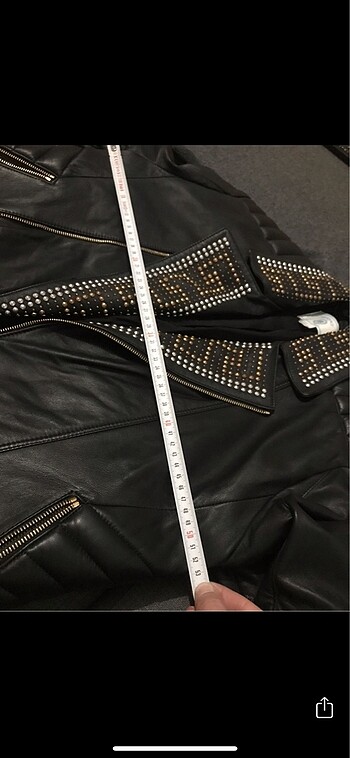 VEESACE & HM deri ceket - Görsel 6