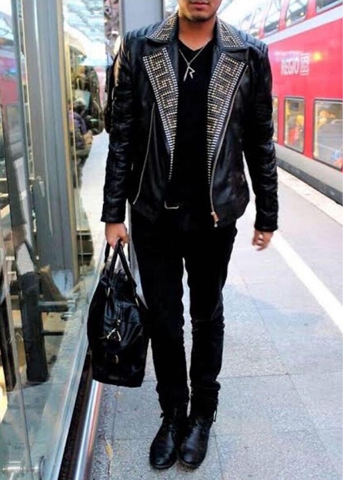 VEESACE & HM deri ceket - Görsel 2