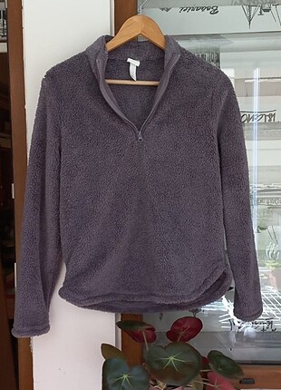 H&m fermuarlı sweathirt
