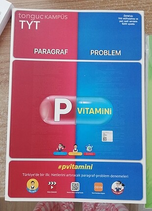 Tonguç Yayınları TYT P Vitamini Soru Bankası (Sıfır) 