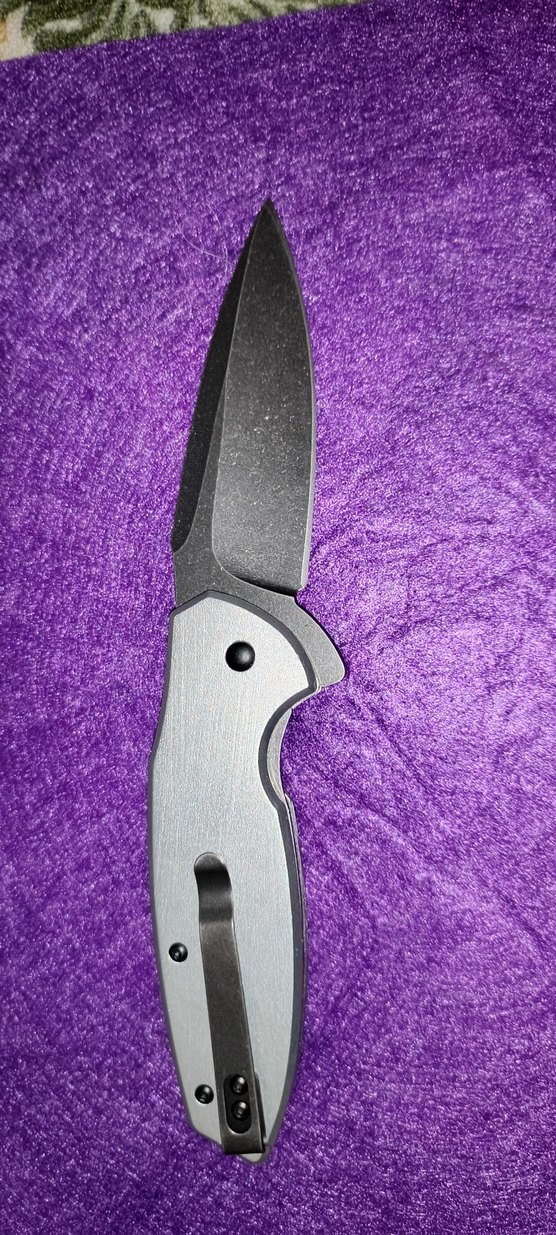 Kartal Detaylı Mor Saplı Katlanır Bıçak - Görsel 2