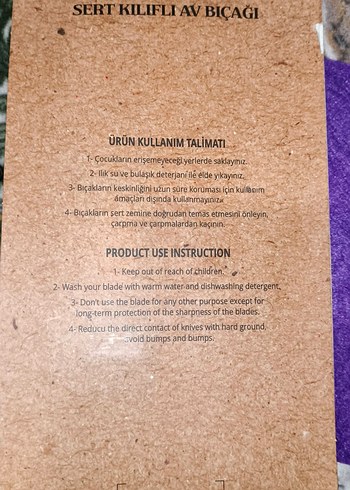 Siyah Columbia Kamp Bıçağı - Görsel 4