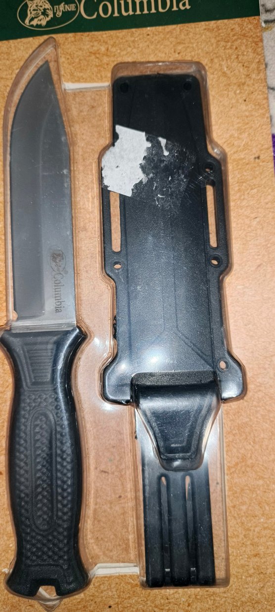 Siyah Columbia Kamp Bıçağı - Görsel 3