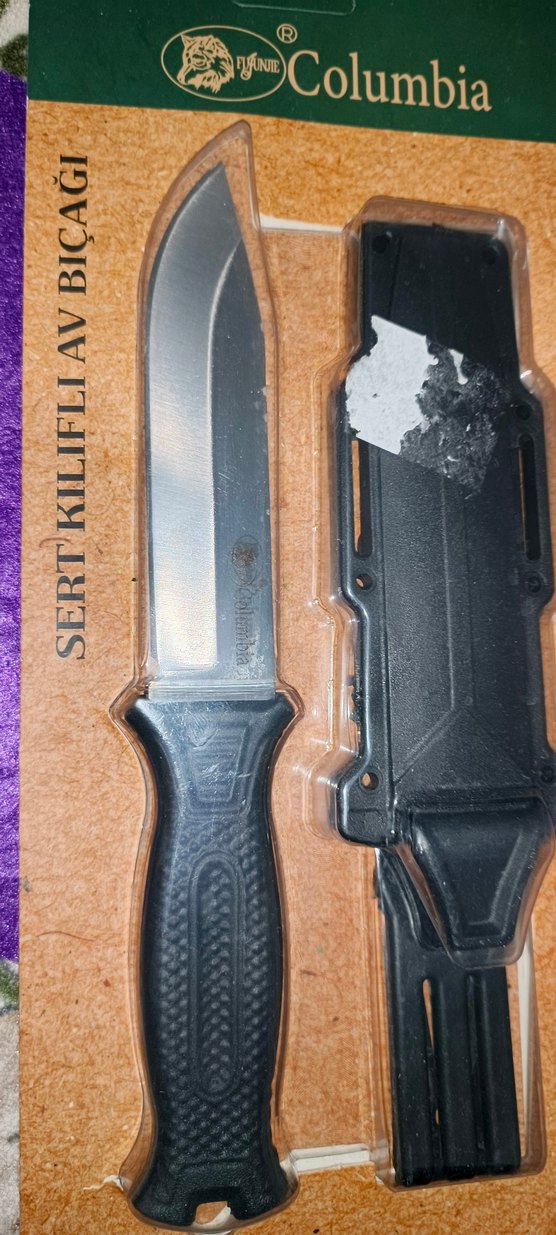 Siyah Columbia Kamp Bıçağı - Görsel 2