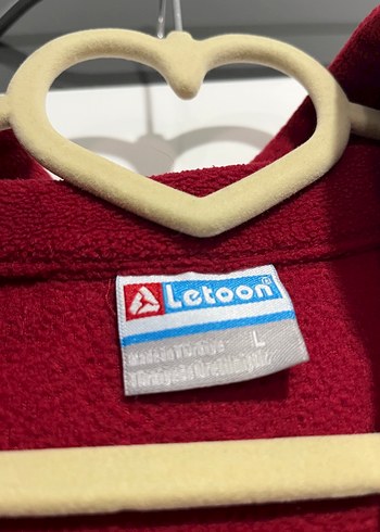 l Beden Letoon Bordo Fermuarlı Erkek Polar