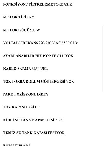 Fantom Bej Pratik S Dik Süpürge - Görsel 4