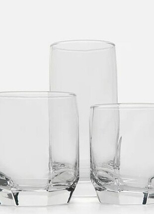 LAV diamond 18 parça su bardağı seti