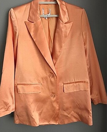 Zara saten ceket