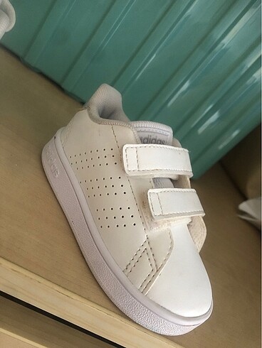 diğer Beden beyaz Renk Adidas 20 numara kız bebek ayakkabı