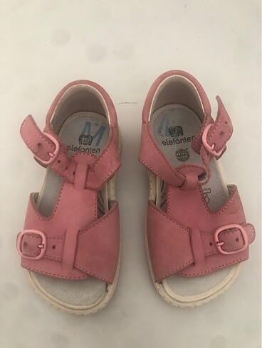 Pembe 21 numara kız çocuk sandalet