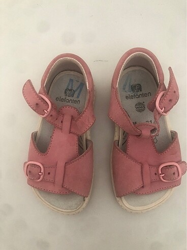 Elefanten Pembe 21 numara kız çocuk sandalet