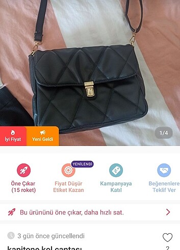 LC Waikiki Etek crop çanta 