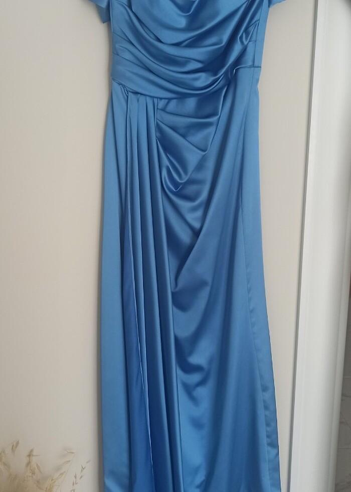 Bebe mavisi abiye - Görsel 3