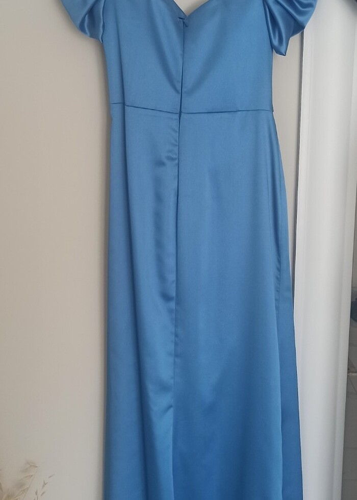 Bebe mavisi abiye - Görsel 4