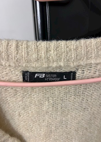 Beyaz Triko Midi Kadın Hırka - Görsel 3