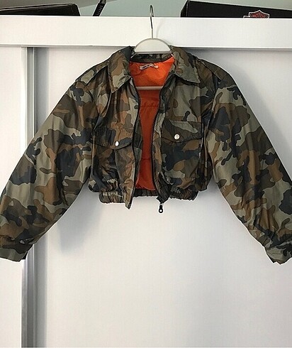 zara kamuflaj bomber ceket