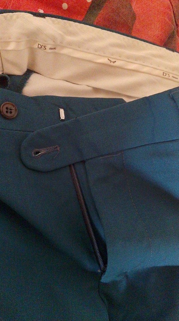 Düğmeli Lacivert Erkek takım elbise - Görsel 5