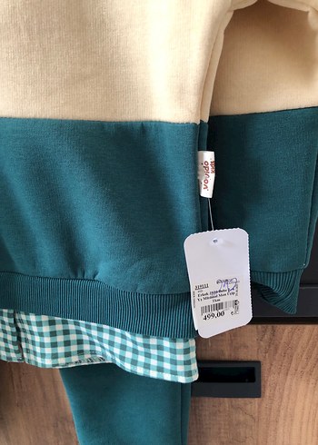 Pastel Yeşil Bebek Erkek Takım - Görsel 2