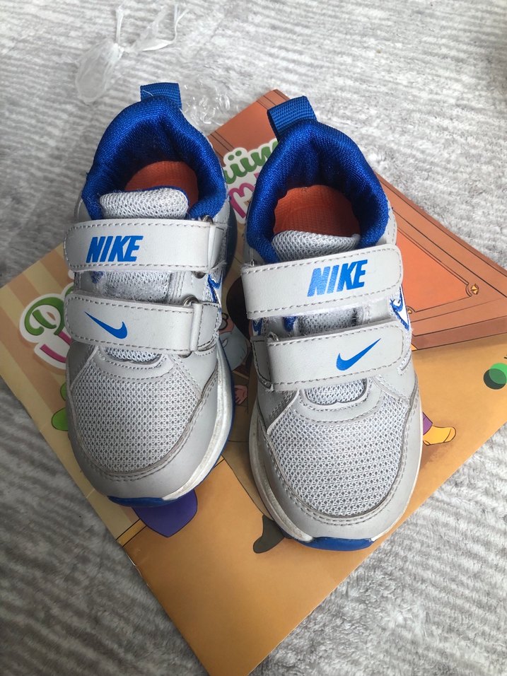 Beyaz Gri Erkek Çocuk Spor Ayakkabı - Görsel 2