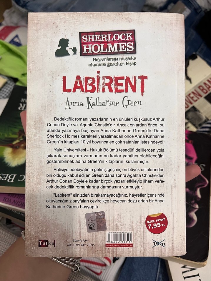 Anna Katharine Green - Labirent (Sherlock Holmes) - Görsel 2