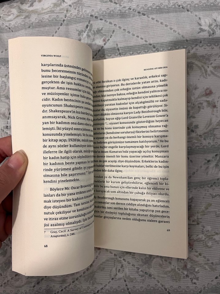 Kendine Ait Bir Oda - Virginia Woolf - Görsel 3