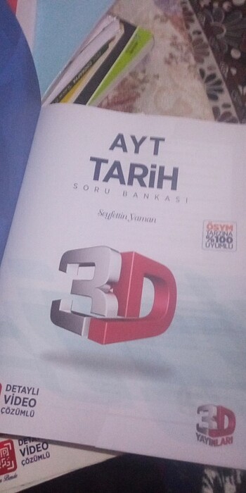  Beden Test kitabı 3D ayt tyt