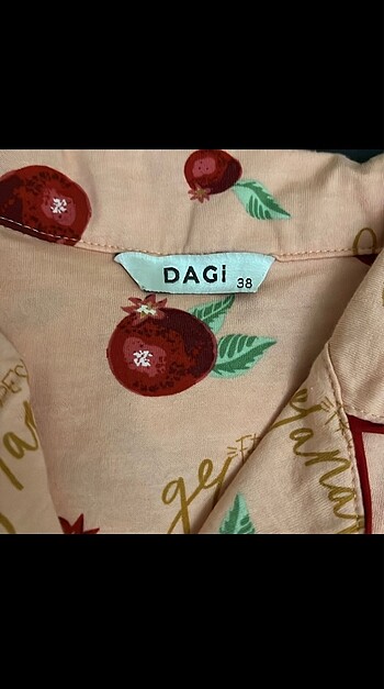 38 Beden Dagi Kadın Pijama Takımı