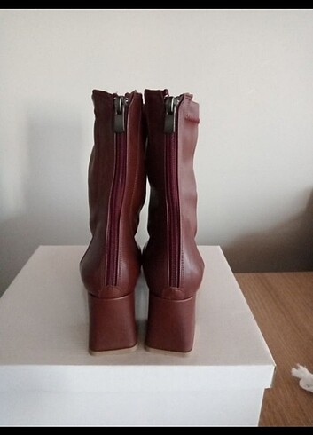 39 Beden Bordo Streç Bot 