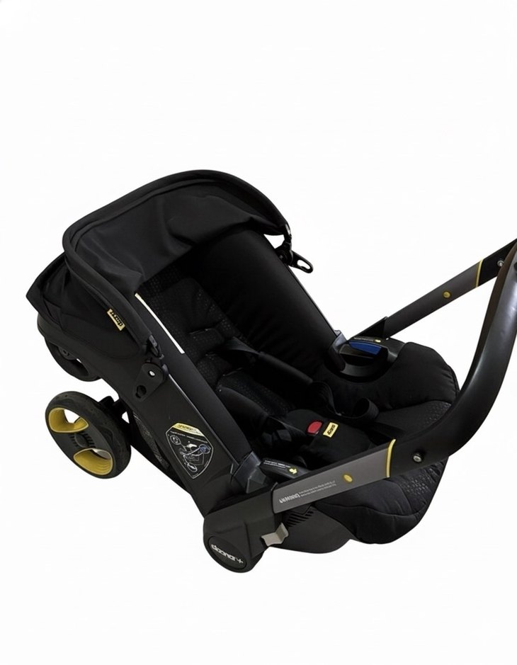 Doana Siyah Bebek Arabası - Görsel 2