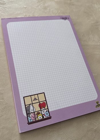 Mor Kareli Pastel Defter - Görsel 2