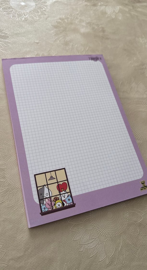 Mor Kareli Pastel Defter - Görsel 2