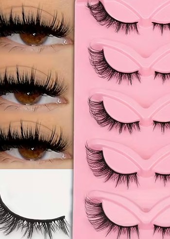 Koyu Takma Kirpik Seti - Görsel 3