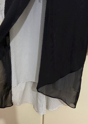 xl Beden Gömlek Yaka Siyah Uzun Kollu Rahat Tunik