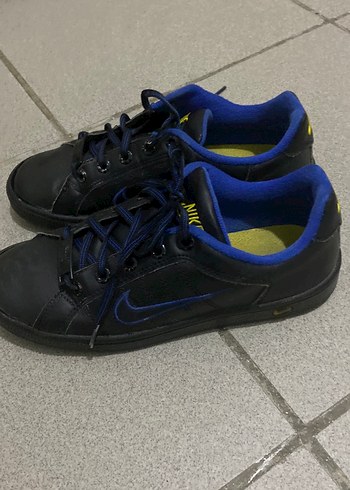 Erkek  cocukLacivert Spor Ayakkabı Bağcığı - Görsel 2