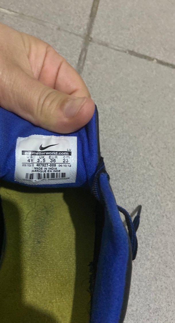 Erkek  cocukLacivert Spor Ayakkabı Bağcığı - Görsel 4