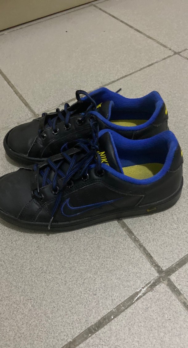 Erkek  cocukLacivert Spor Ayakkabı Bağcığı - Görsel 2